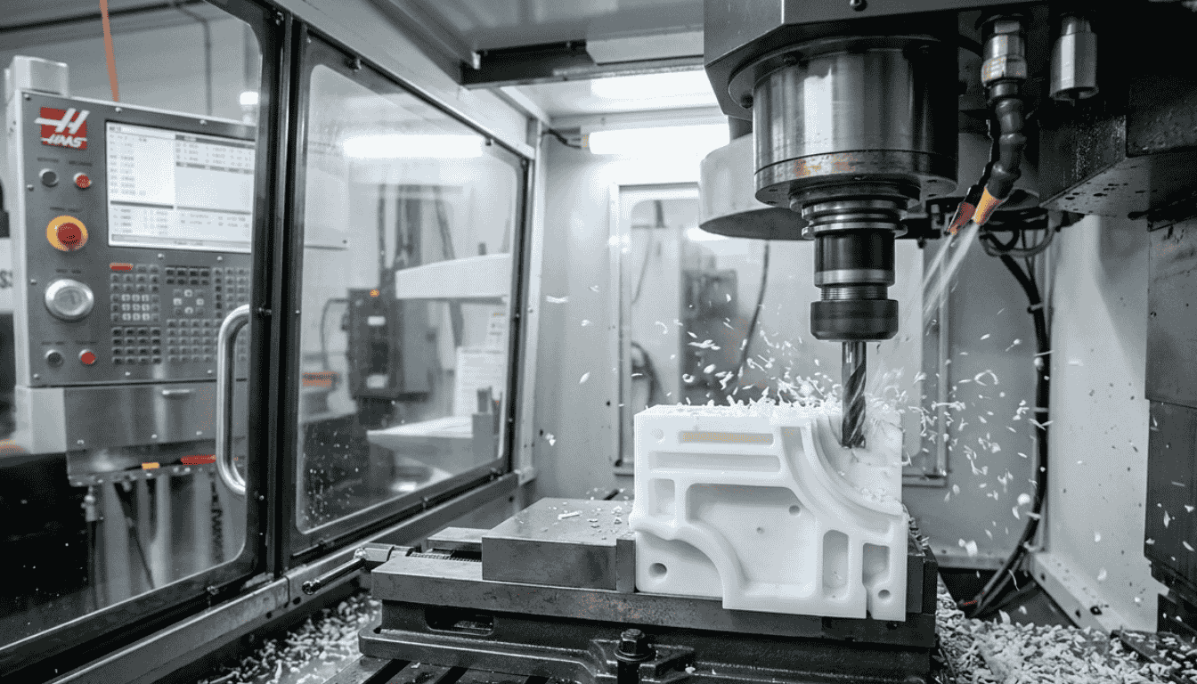 cnc plastic machining